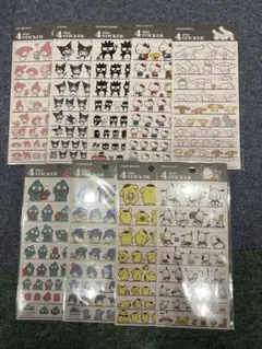 サンリオ 4サイズステッカー まとめ売り 9枚 新品 マイメロ クロミ 正規品