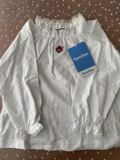 ◾️新品未使用•タグ付◾️familiar Tシャツ、ブラウス　サイズ90