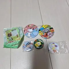 キャラクター ピンバッジ 6個セット