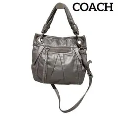 【COACH】 コーチ トートバッグ ショルダー バック　2way レザー