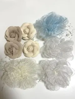 ヘアアクセサリー 髪飾り 成人式 花 パール