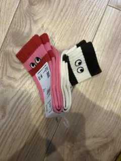 アニヤハインドマーチ　UNIQLO ヒートテックソックス　2P 16-20cm