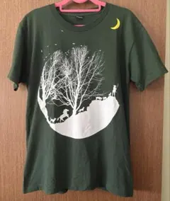 graniph グラフィックTシャツ 深緑 動物モチーフのサムネイル
