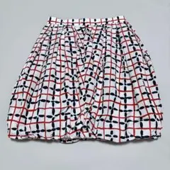 極美品 MONCLER GONNA バルーンスカート ギャザー ナイロンのサムネイル