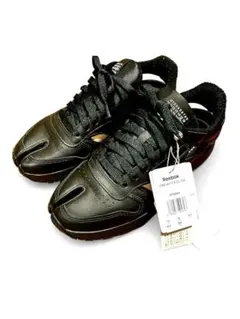 【美品】マルジェラ × リーボック クラシックレザー タビ 40 ブラック