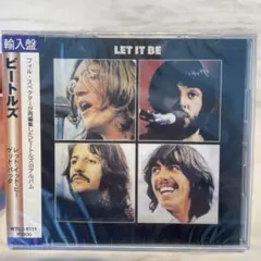 新品 ビートルズ「レットイットビー」輸入盤 let it be