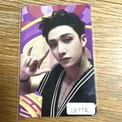 Stray kidsスキズ　MAXIDENT LOTTE特典バンチャントレカ