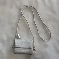 ★*★様 studio CLIP シルバー ミニショルダーバッグ