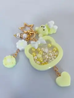 くまさんシェイカーキーホルダー