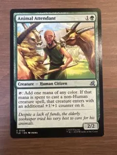 動物の飼育係　Animal Attendant mtg tle edh 統率者
