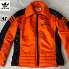 adidas 80's ナイロンジャケット M デサント オレンジ