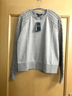 新品タグ付き　ラルフローレン ベージュ コットン　ニット セーター