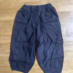 BREEZEダークグレー ゆったりパンツ110センチ
