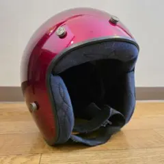 SHOEI HONDA ホンダ ジェットヘルメット レッド HJ-1 - メルカリ