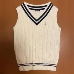 イーストボーイ　スクールVネックベスト
