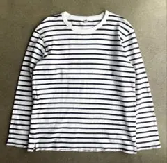 00s old uniqlo 短丈ボーダーロンT