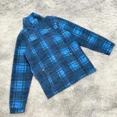 コロンビア/Columbia【M】フリースジャケット チェック柄 フリース