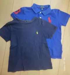 ポロラルフローレンポロシャツ&Tシャツ2枚セット(4T/110)