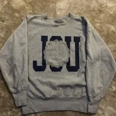 Champion リバースウィーブ グレー カレッジロゴトリコタグ 80s 短丈