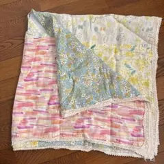 kucca 花柄レース付き 授乳ケープ