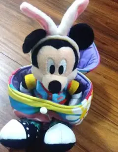 ミッキーマウス ぬいぐるみ ウサギ耳付き
