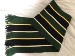 ストライプデザイン ニットマフラー メンズ、レディース 未使用品