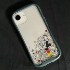 Hamee iFace iPhone 14用ケース ネイビー インナーシート付