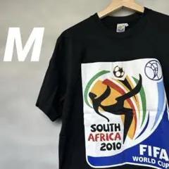 公式】2010 FIFA ワールドカップ 南アフリカ大会 Tシャツ 黒 XS - メルカリ