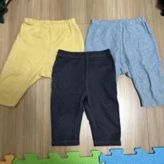 ユニクロ 7分ズボン３点セット