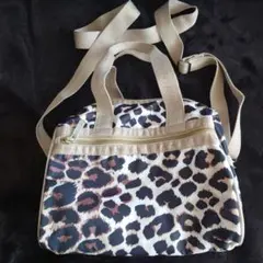 レスポートサックレオパード柄スモールショルダーバッグ