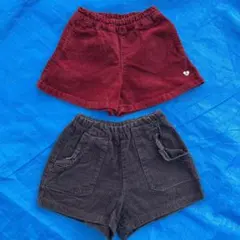 2枚組BREEZE&apreslescouresコーデュロイ