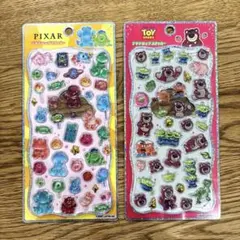 正規品 ディズニー プチドロップステッカー２点まとめて ピクサー トイストーリー