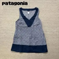 パタゴニア patagonia 花柄 ノースリーブ チュニック Sサイズのサムネイル