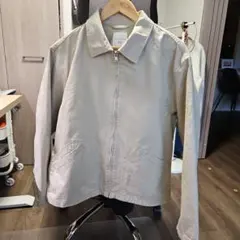 ユニクロ　JWANDERSON ジップアップブルゾン　ベージュ　L