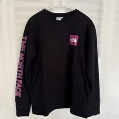 THE NORTH FACE ブラック 長袖Tシャツ Ｌレディース