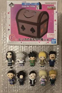 ハンターハンター一番くじ　ヒソカのおもちゃ箱　ミニマスコット