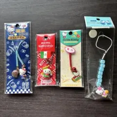 未使用♪ハローキティ ストラップ 根付 鈴マスコット ご当地キティ レアのサムネイル