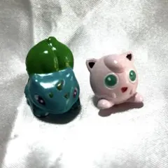 任天堂　ポケモン　フシギダネ　プリン　ミニフィギュア　フィギュア