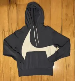 NIKE ナイキ パーカー トレーナー スウェット ネイビー ホワイト Lサイズ