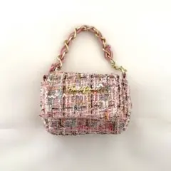 Francfranc バックチャーム エコバック ライトピンクのサムネイル