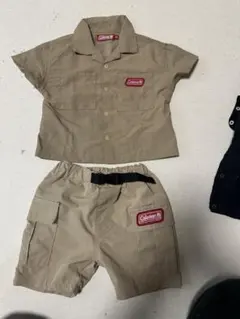 Coleman 半袖シャツとショートパンツセット 80