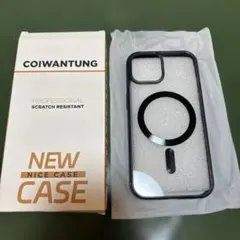 新品未使用　COIWANTUNG iPhone 15用ケース マグネット対応