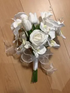 アーティフィシャルフラワー　結婚式ブーケ ブートニア