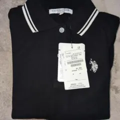 U.S. POLO ASSN. 黒ポロシャツ 半袖
