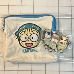 忍たま　乱太郎　スクエアポーチ　ラバーストラップ