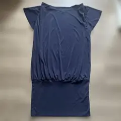 MICHEL KLEIN ネイビー チュニック38のサムネイル