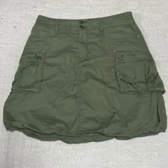 Dickies ディッキーズ　カーゴミニスカート　カーキ