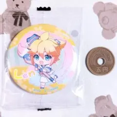 ボーカロイド ボカロ 雪ミク2023あそーと 鏡音レン 缶バッジ