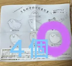 うちの子のけだまだま 犬　ポメラニアン4個