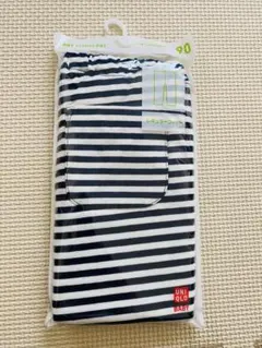 【新品未使用】UNIQLO BABY ストライプ レギンス 90(10分丈)